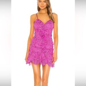 NBD Marvin Mini dress in Majenta